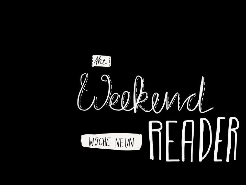 weekend reader week 9 - http://fime.ch